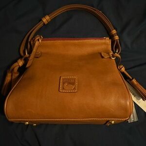 NWT Dooney and Bourke Florentine Tassel Shoulder Bag